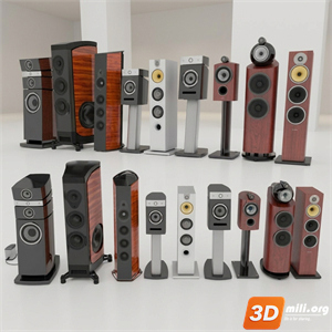 Audio tech 3D Models